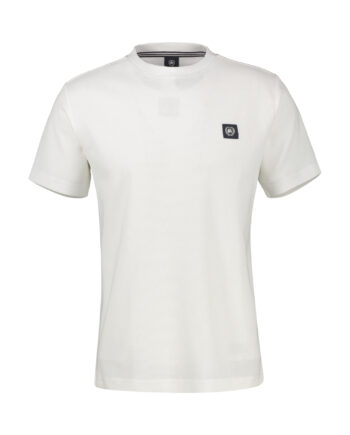 T-Shirt mit Waffelstruktur aus 100 % Baumwolle von Lerros