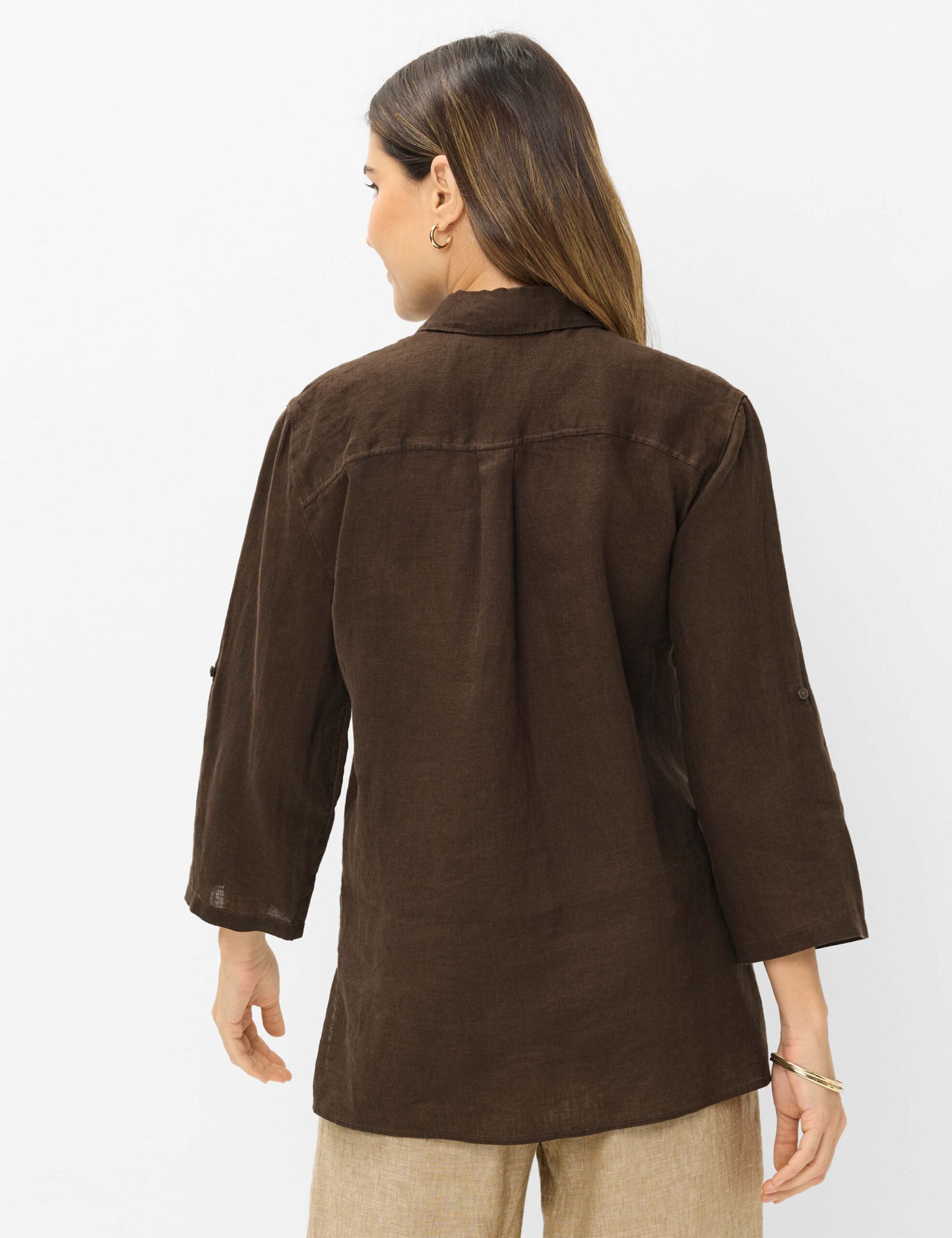 Damenbluse aus reinem Leinen von Brax