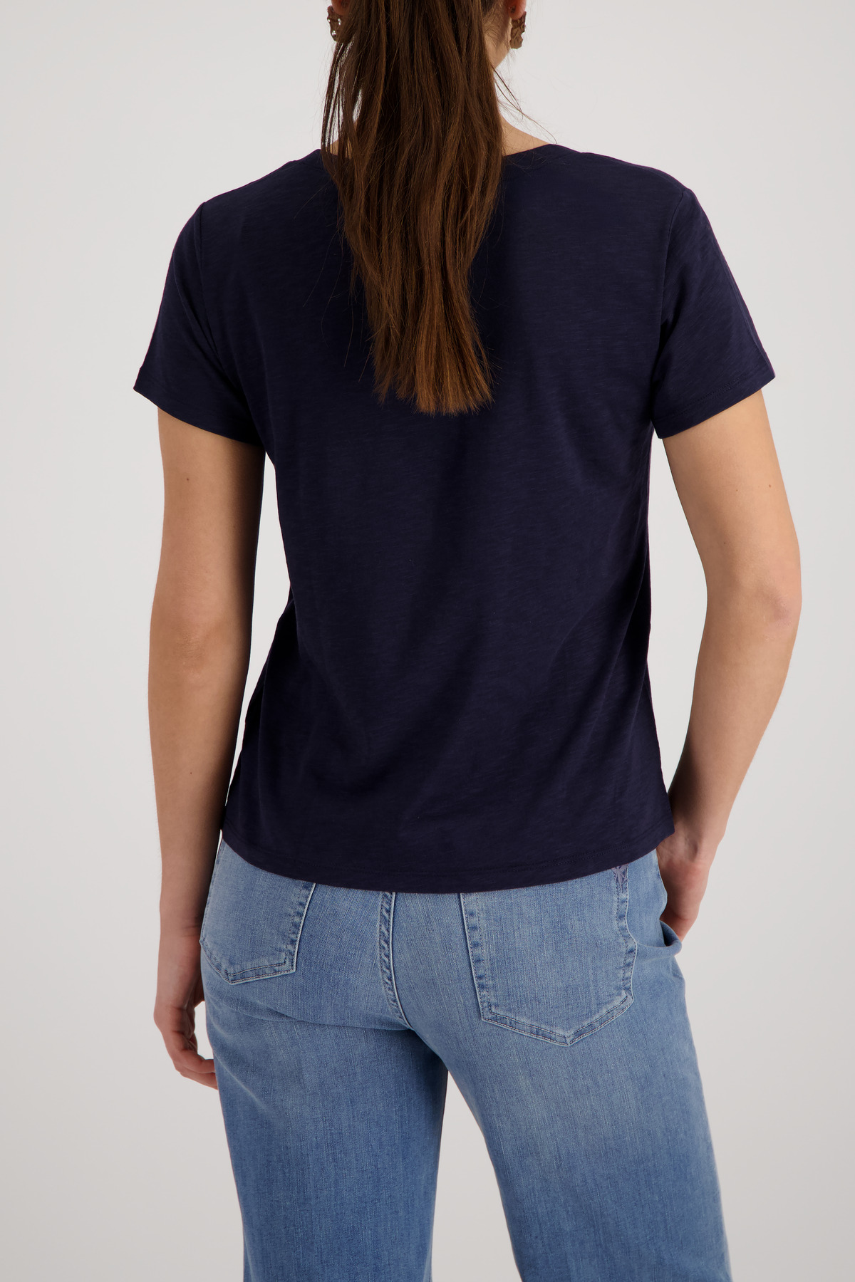 T-Shirt mit Strasssteinen von Monari