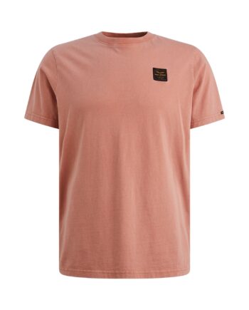 T-Shirt mit Badge und Garment-Dye-Waschung von PME Legend