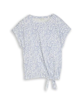 T-Shirt mit Knotendetail von Tom Tailor