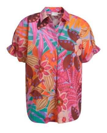 Blusenshirt mit Rüschen von Milano