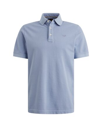 Poloshirt mit Garment-Dye-Waschung aus Piqué von PME Legend