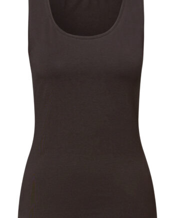 Basic Top mit Rundhals in Unifarbe von Street One