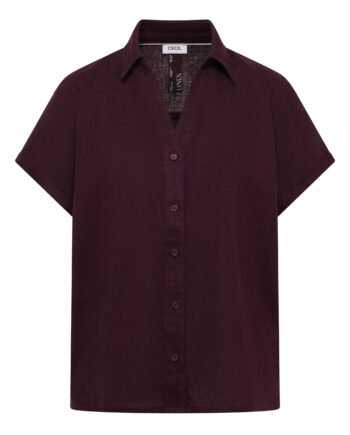 Dropped Shoulder Bluse aus Leinen von Cecil
