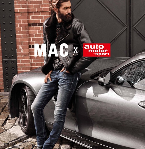 schmale Driver's Jeans von MAC