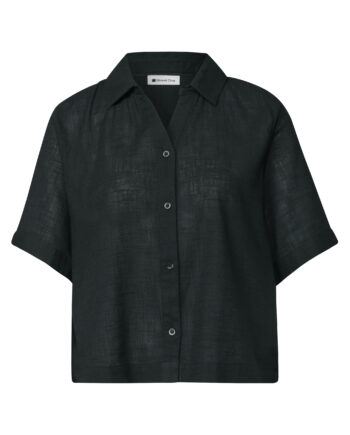 Kurzarm Hemdbluse von Street One