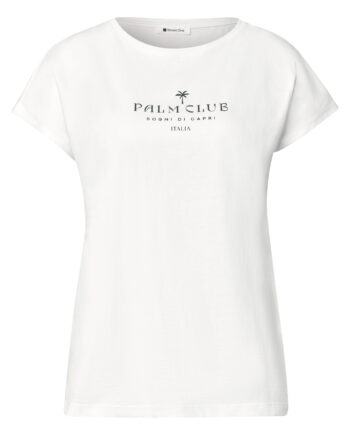 Dropped Shoulder Shirt mit Wording