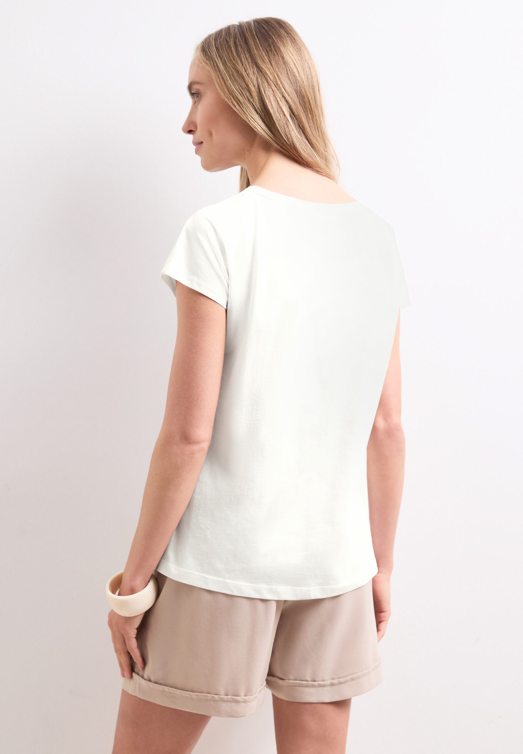 Dropped Shoulder Shirt mit Wording