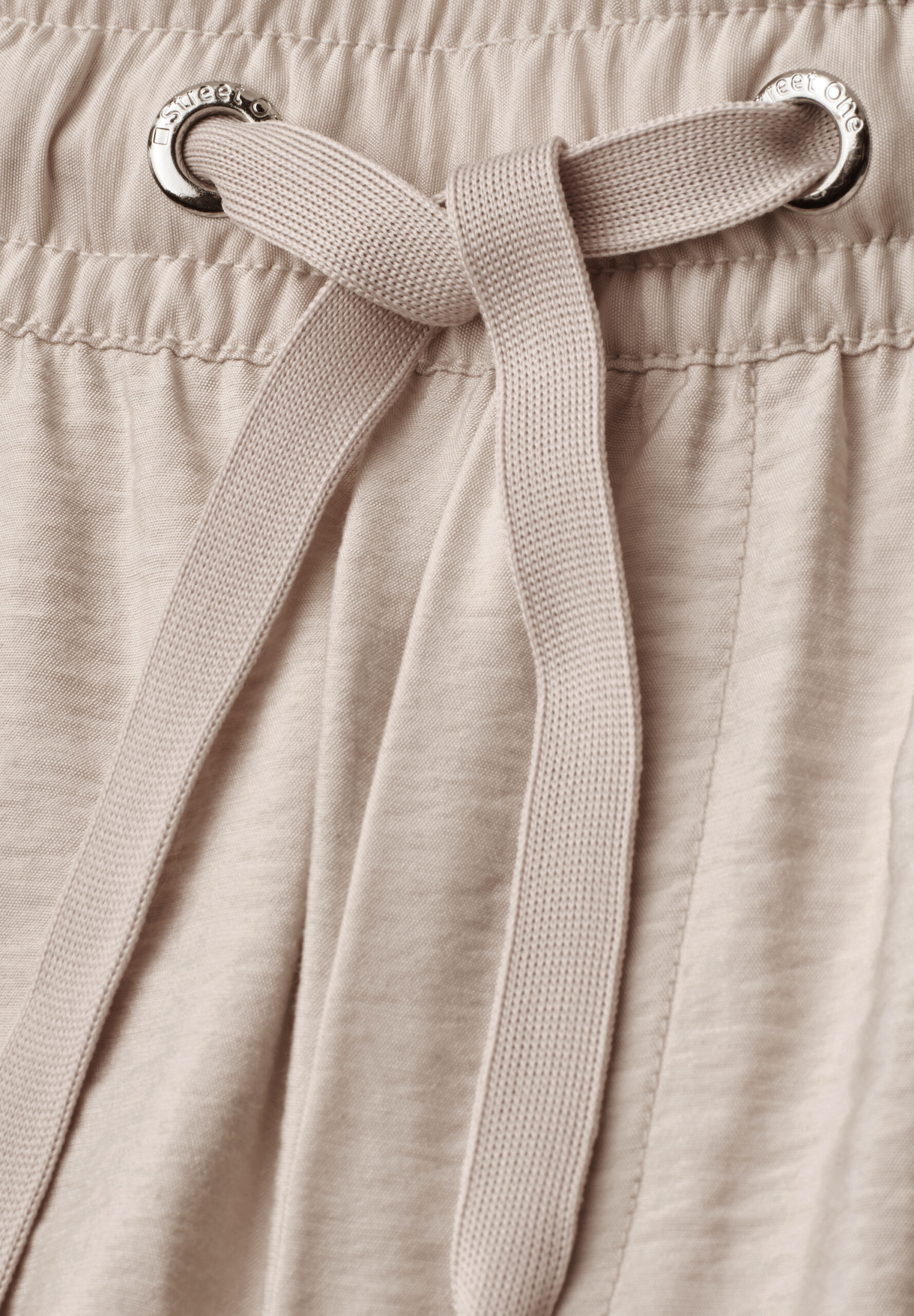 High Waist Wide Leg Hose im Loose Fit von Street One