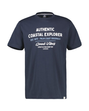 T-Shirt mit Aufdruck von Lerros