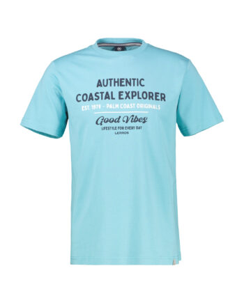 T-Shirt mit Aufdruck von Lerros