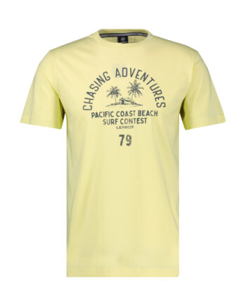 T-Shirt mit Aufdruck von Lerros