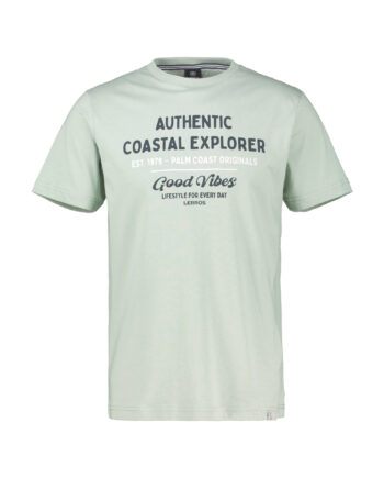 T-Shirt mit Aufdruck von Lerros