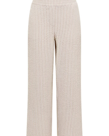 Wide Leg Hose in Seersucker-Qualität von Cecil
