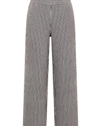 Wide Leg Hose in Seersucker-Qualität von Cecil