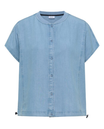 Lyocell-Bluse in Blouson-Optik von Cecil