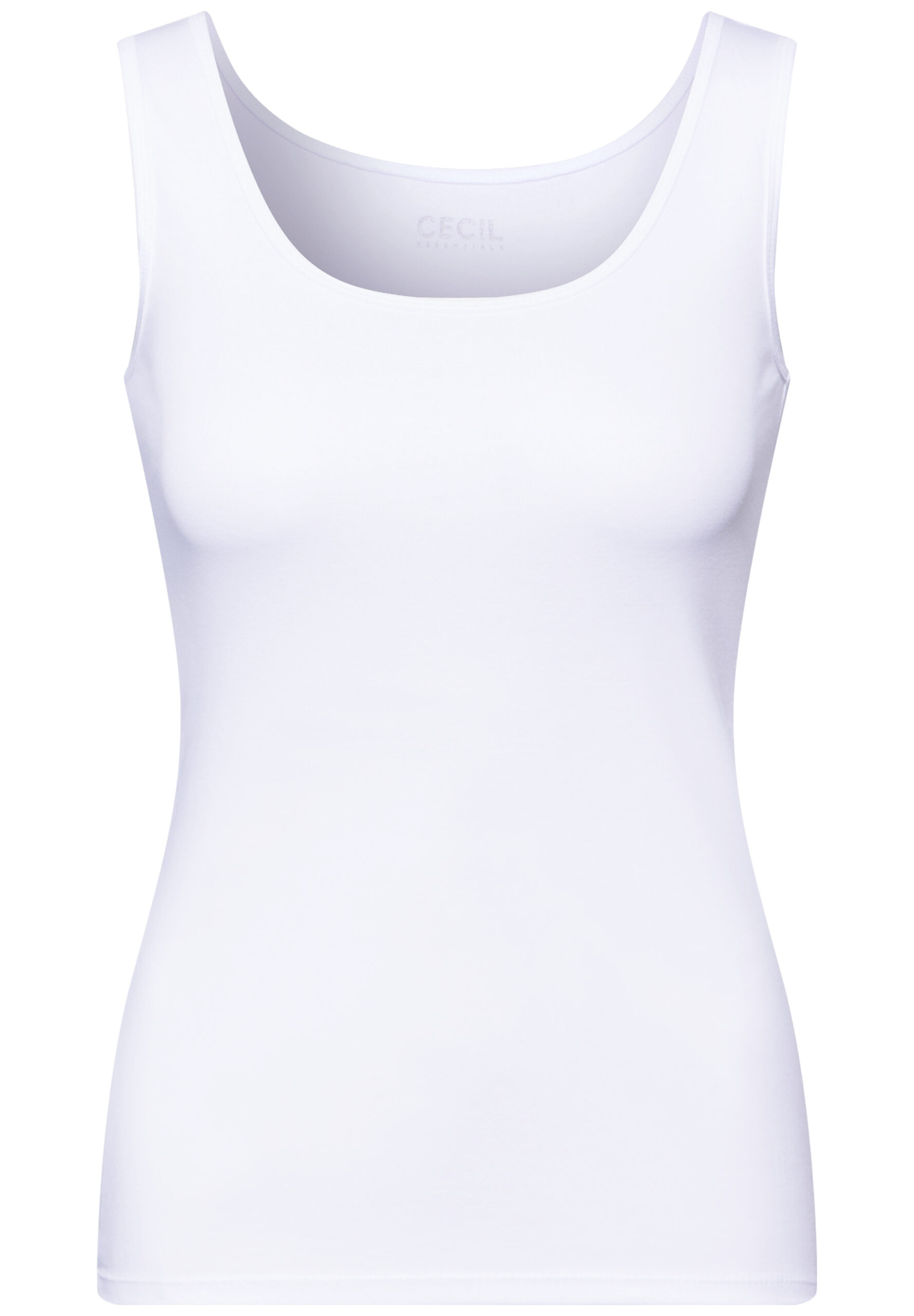 Basic Top aus reiner Baumwolle
