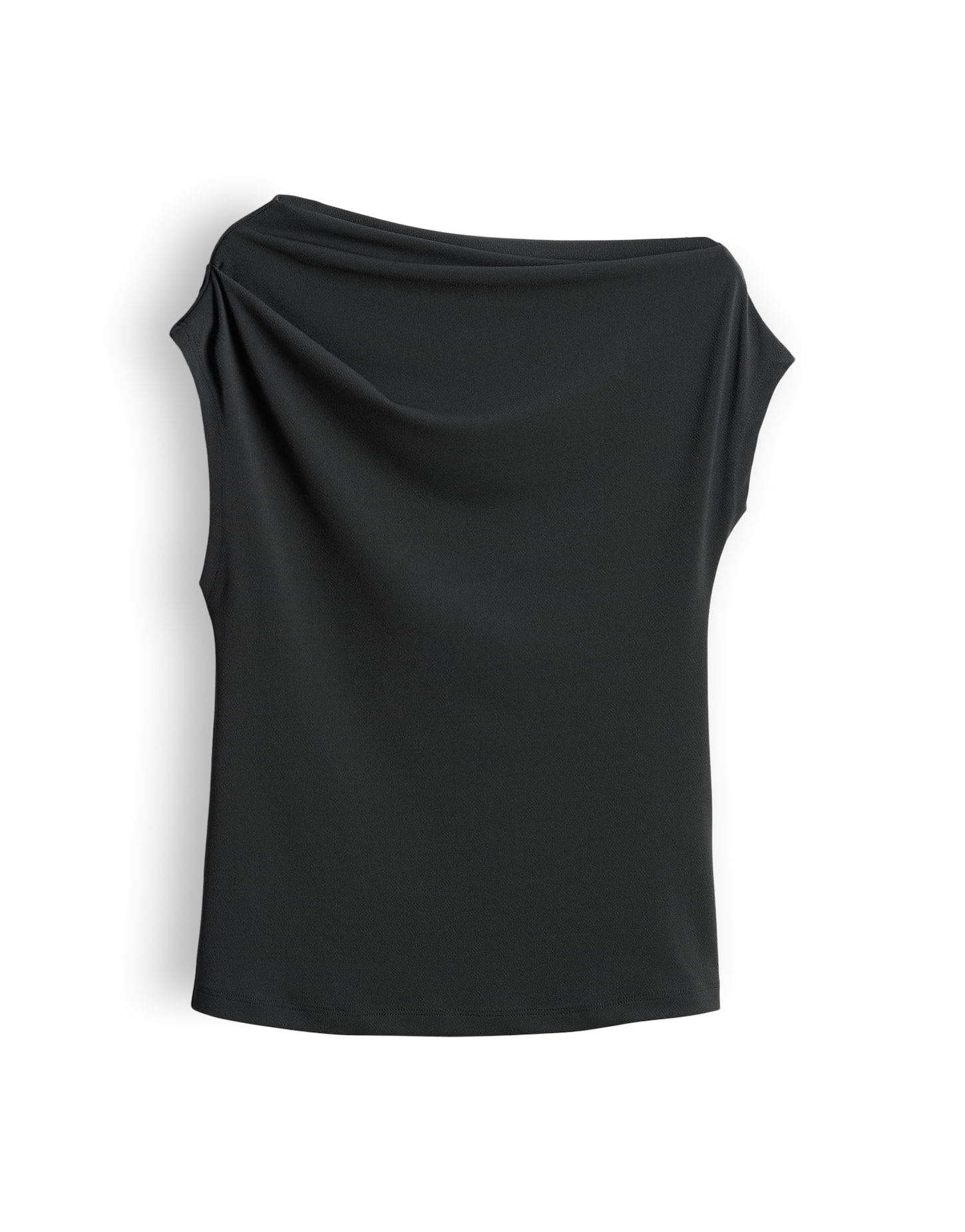 Drapiertes Off-Shoulder Shirt aus weichem Jersey von Someday