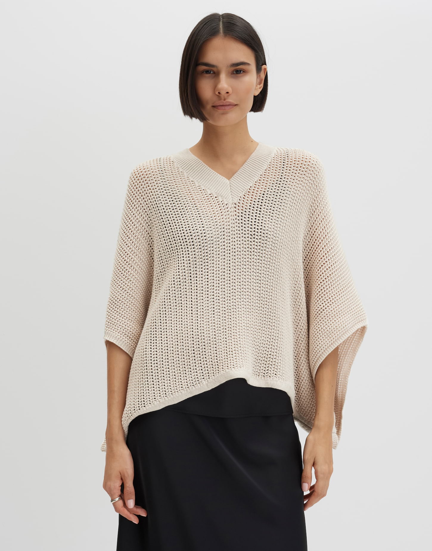 Strick Poncho von Someday
