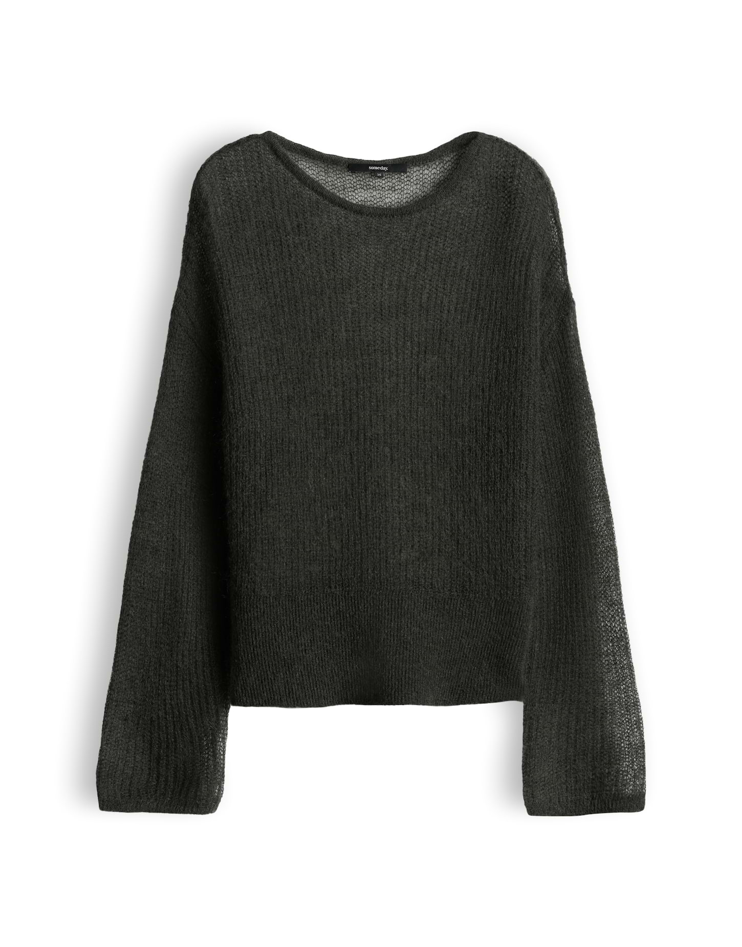 Statement Stricker aus Mohair Woll Mix Loose Fit von Someday