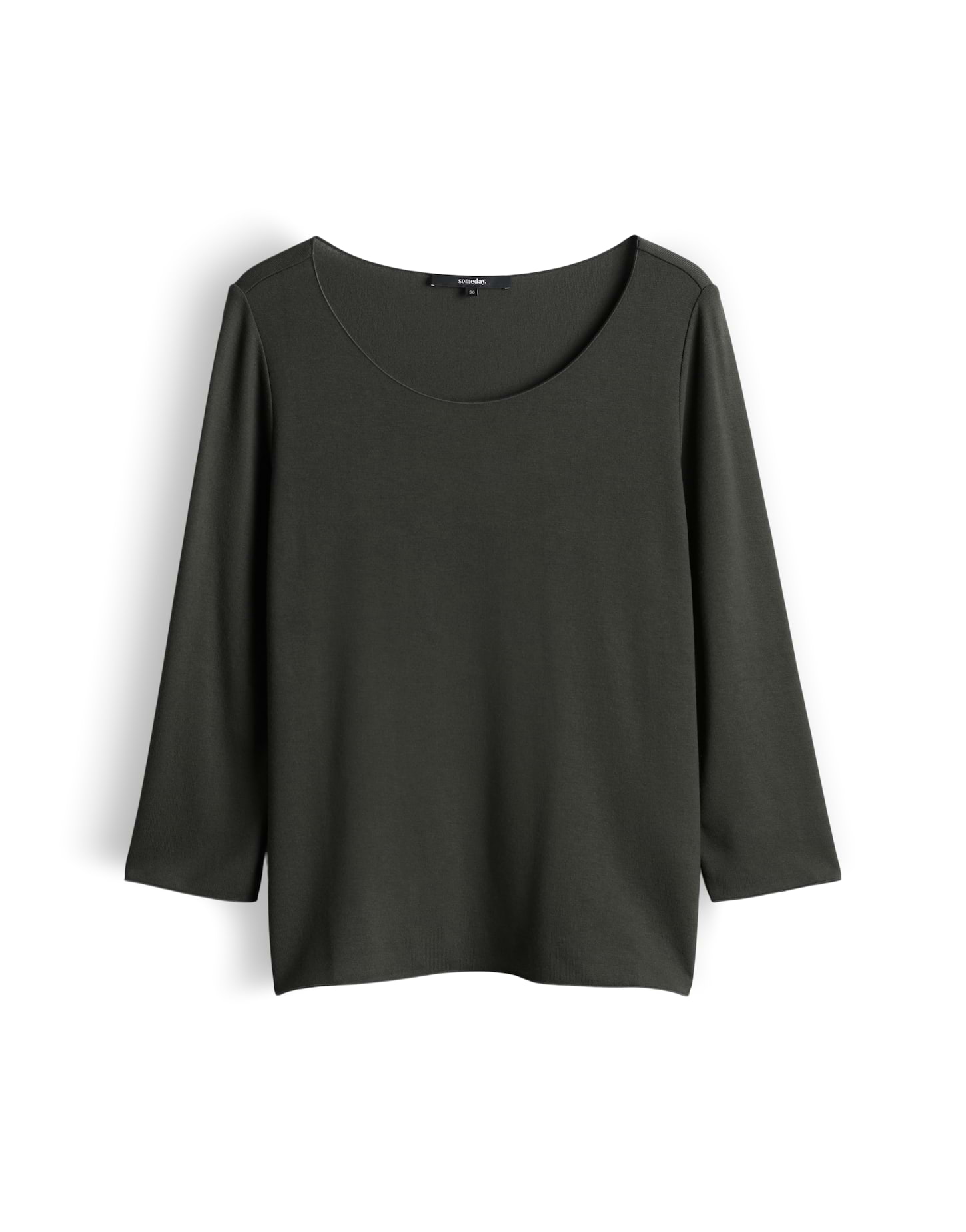 Regular Basicshirt aus ECOVERO™ Viskosemix von Someday