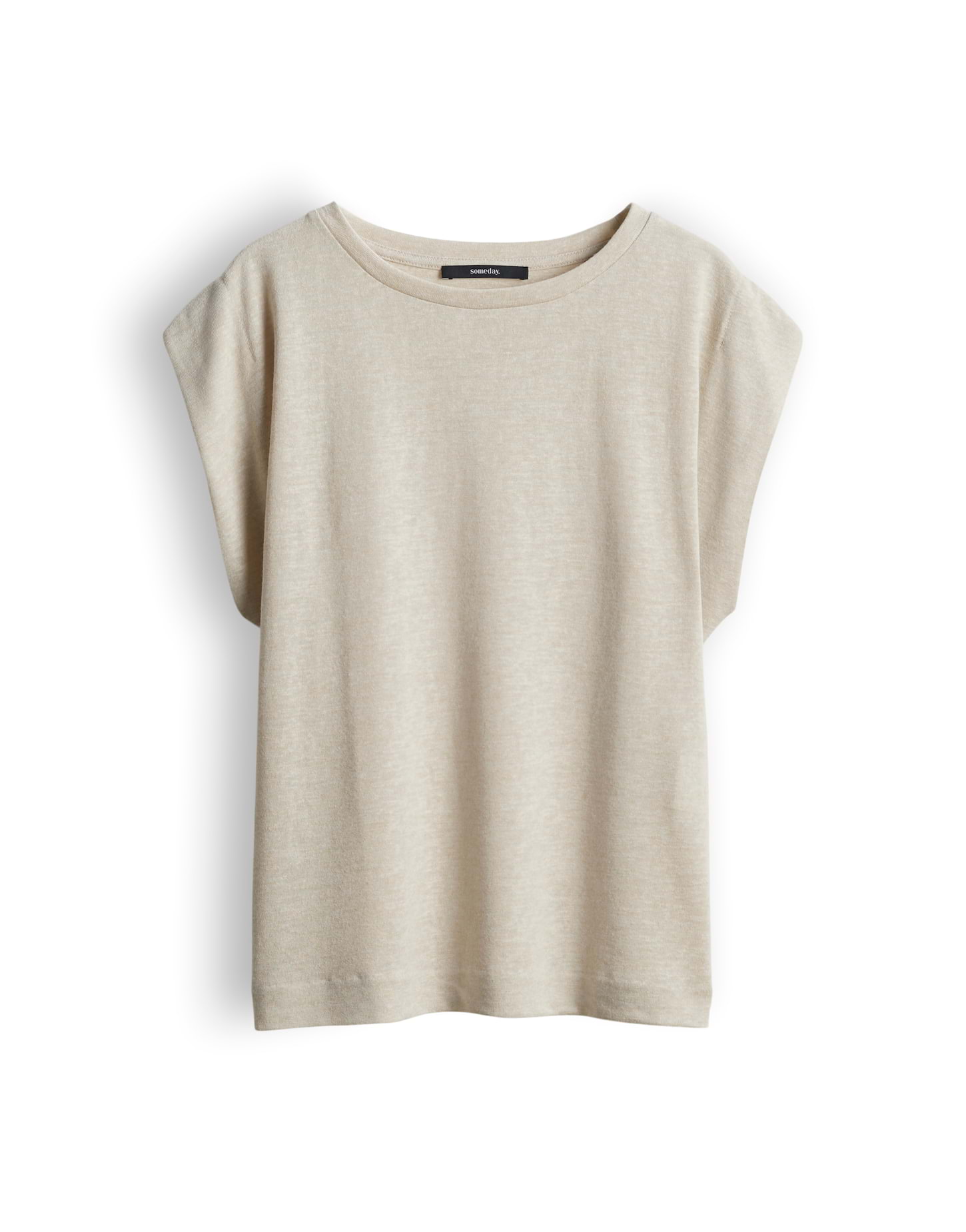Jerseyshirt aus Flammgarn Regular Fit von Someday
