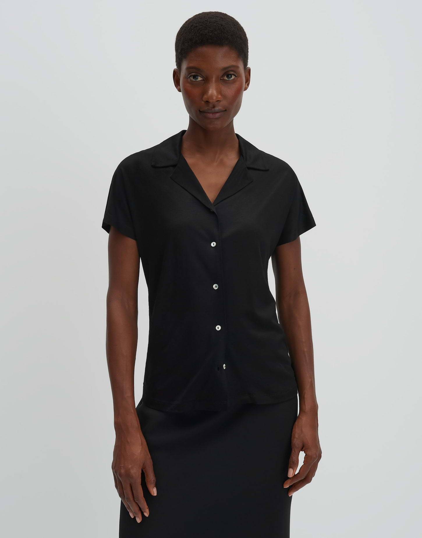 Poloshirt aus nachhaltigem ECOVERO™ Viskosemix Slim Fit von Someday