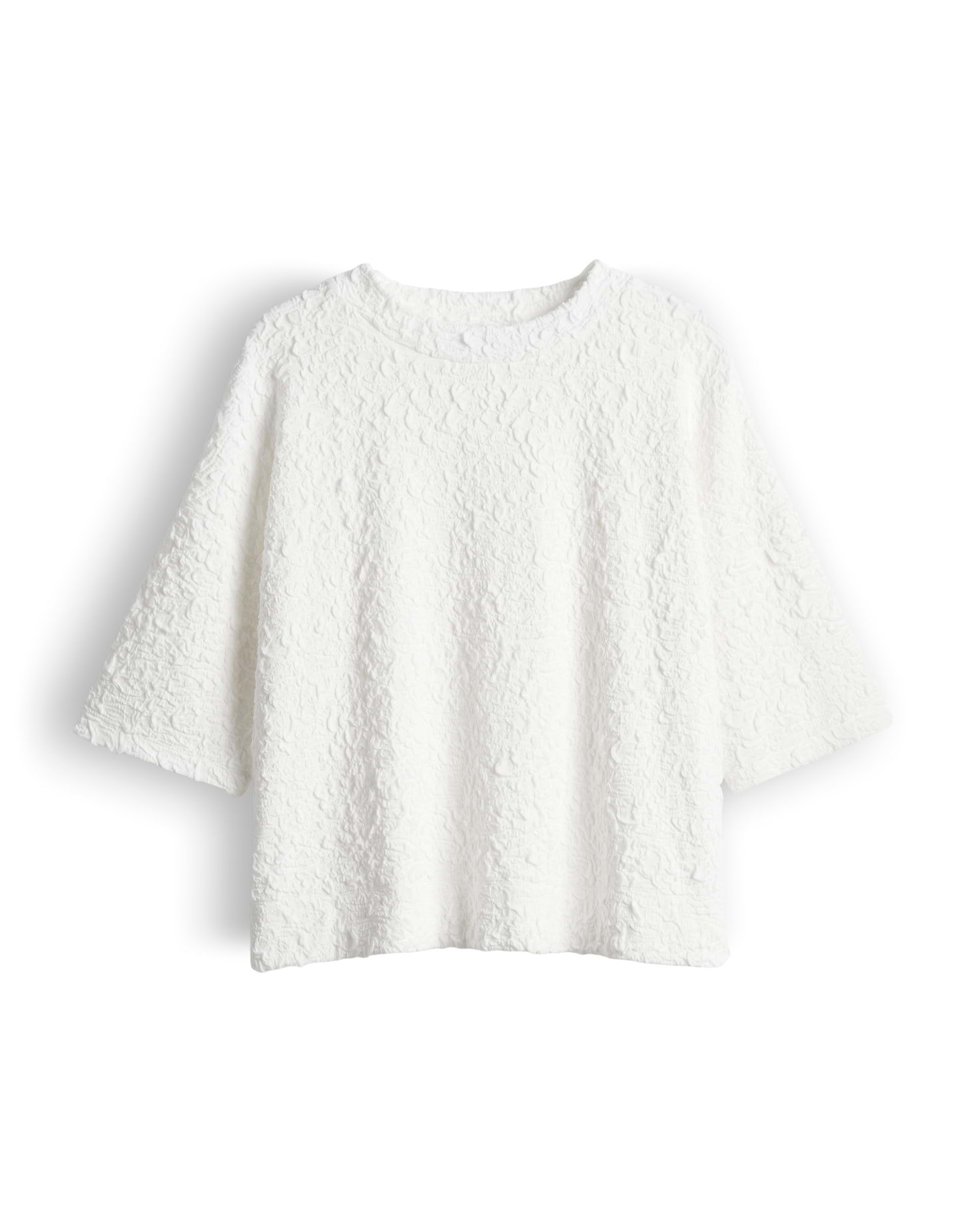 Boxy T-Shirt mit dreidimensionaler Oberfläche von Someday