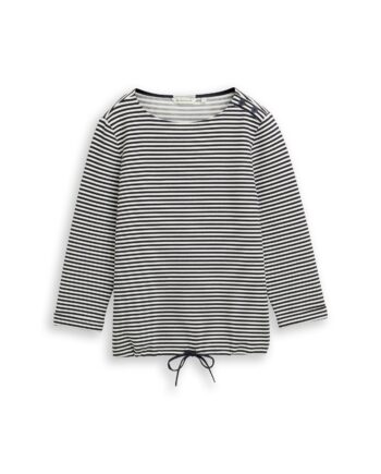 Langarmshirt mit Knopf-Details von Tom Tailor