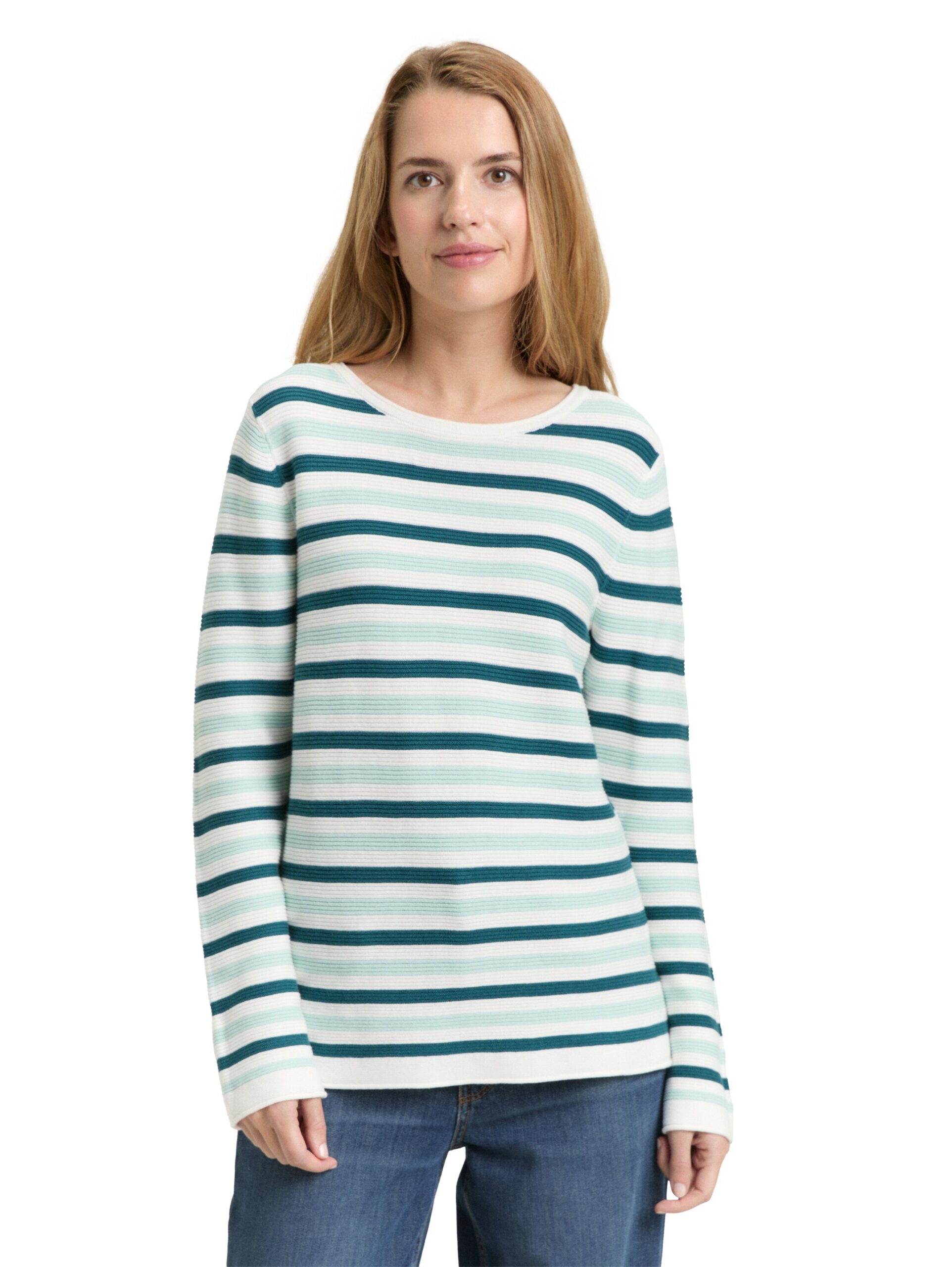 Strickpullover aus Baumwolle von Tom Tailor