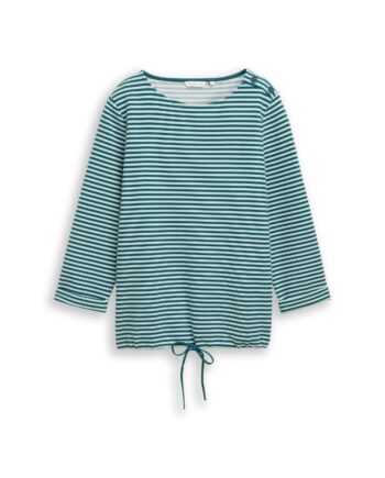 Langarmshirt mit Knopf-Details von Tom Tailor