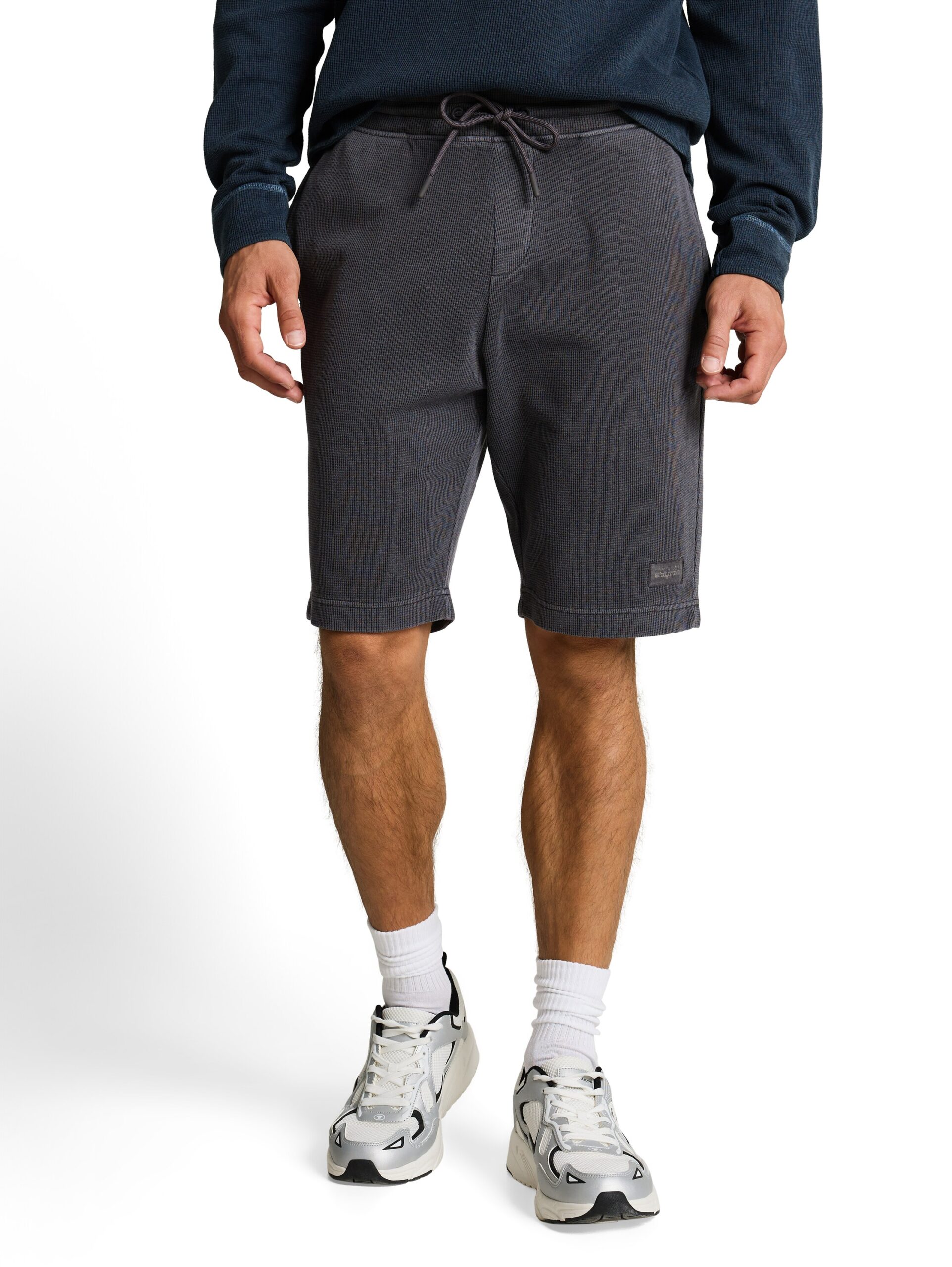 Shorts mit Waffelstruktur von Tom Tailor