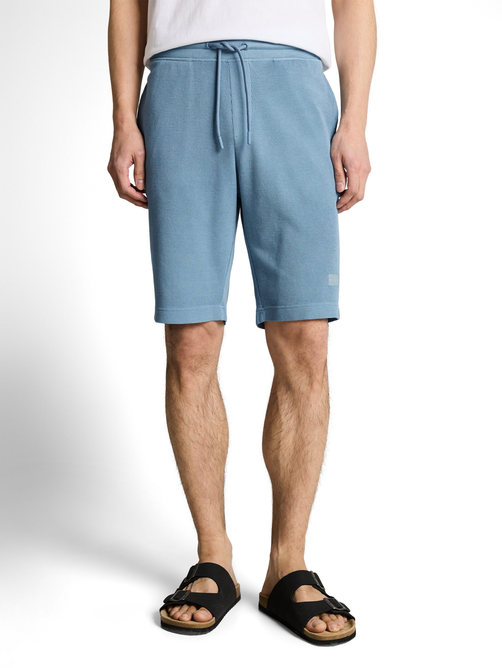 Shorts mit Waffelstruktur von Tom Tailor