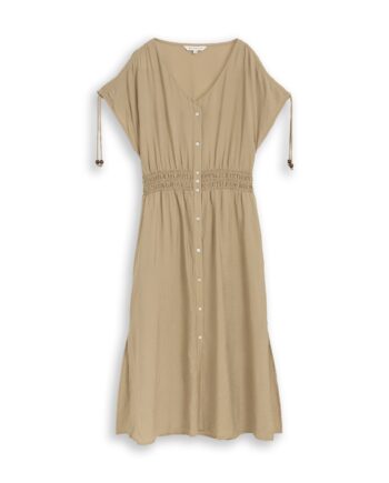 Midi-Kleid mit Knopfleiste von Tom Tailor