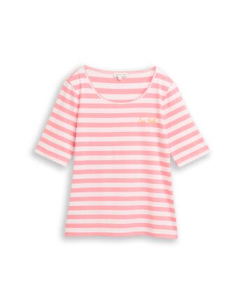 T-Shirt mit Stickerei von Tom Tailor
