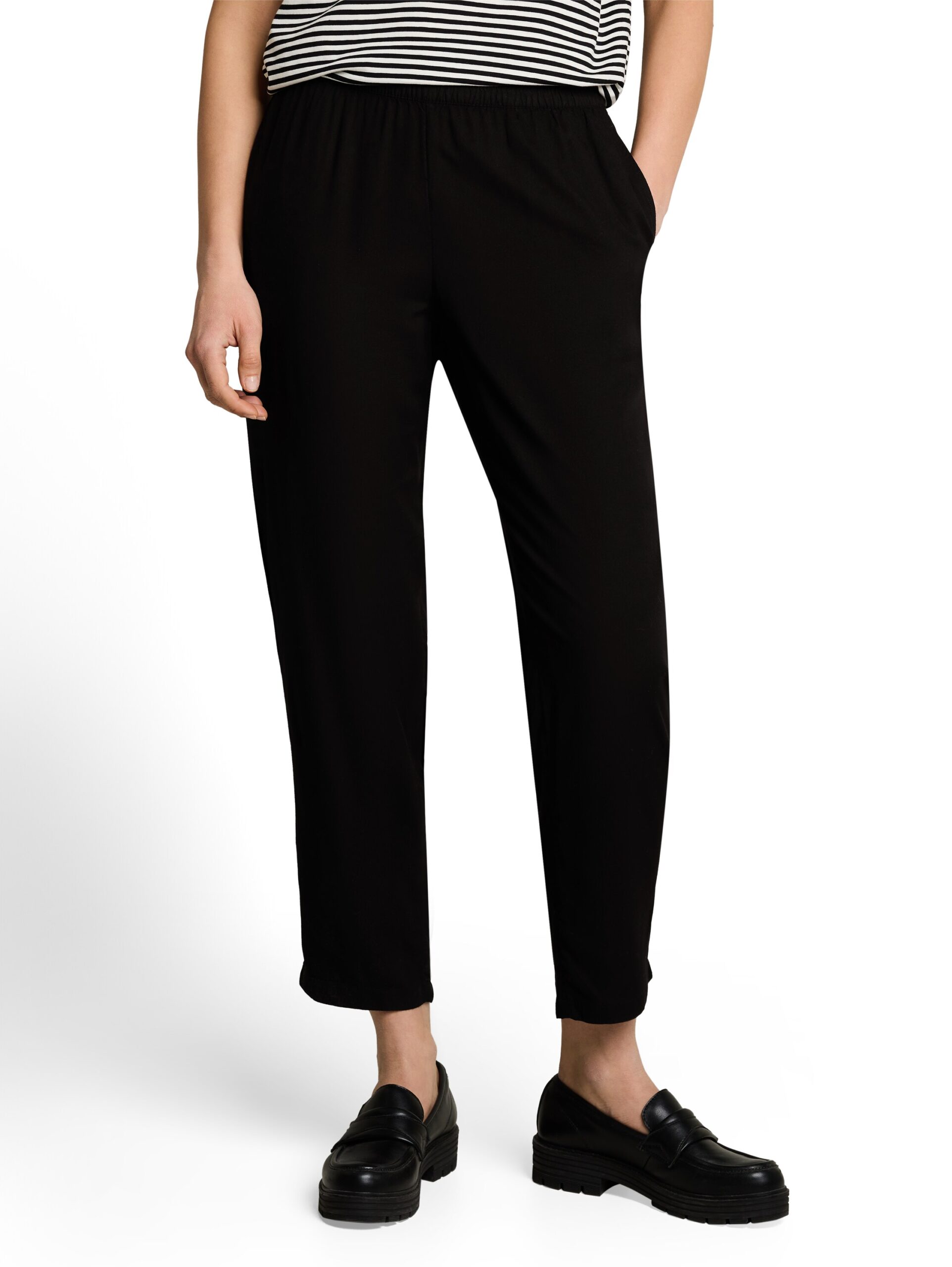 Loose Fit Hose aus Viskose von Tom Tailor