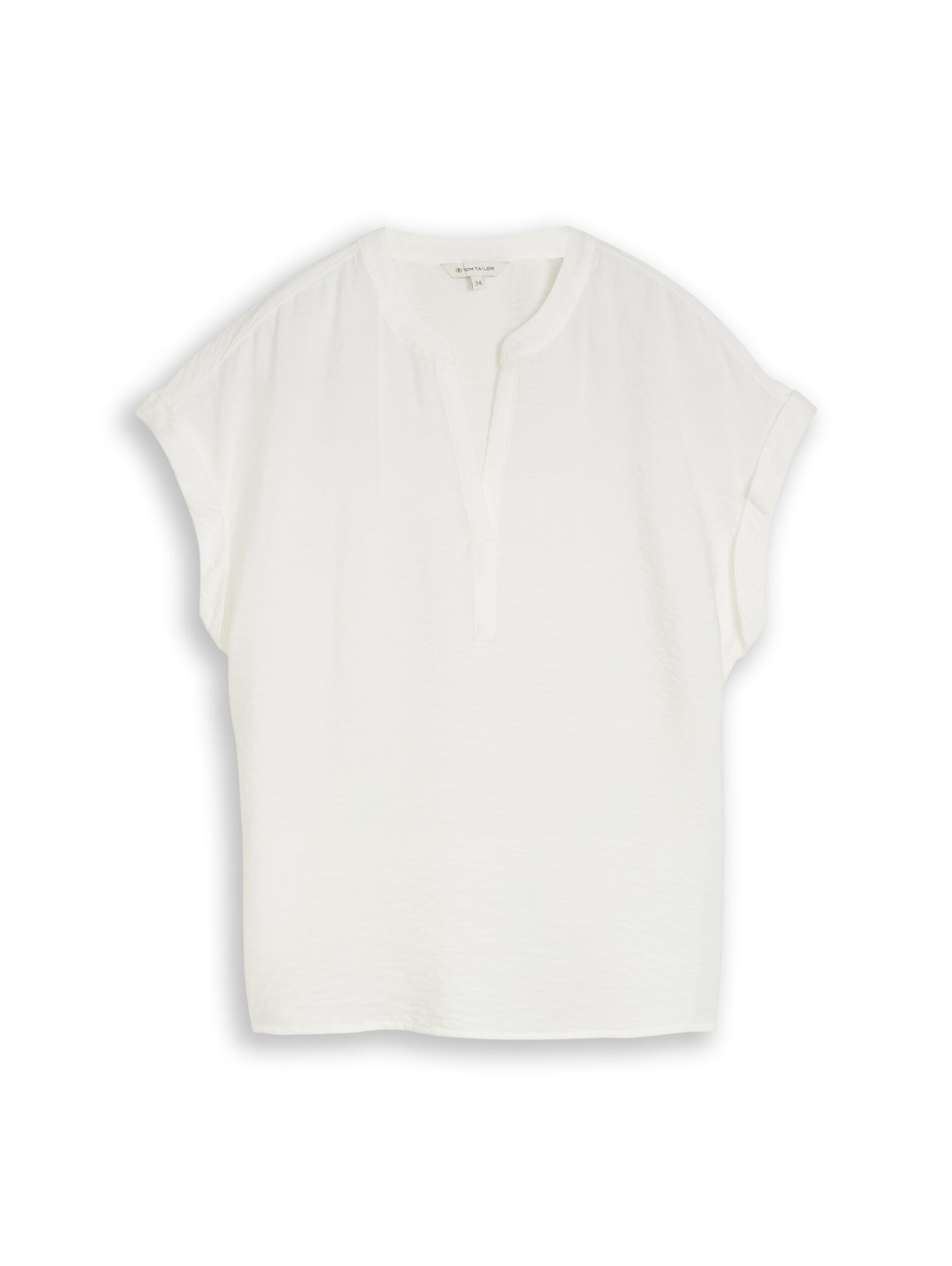 Loose Fit Bluse mit V-Ausschnitt von Tom Tailor