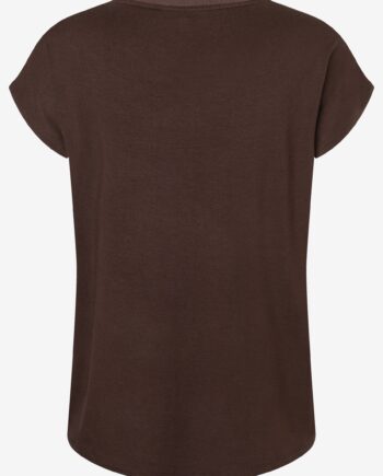 T-Shirt mit Satinfront von More&More