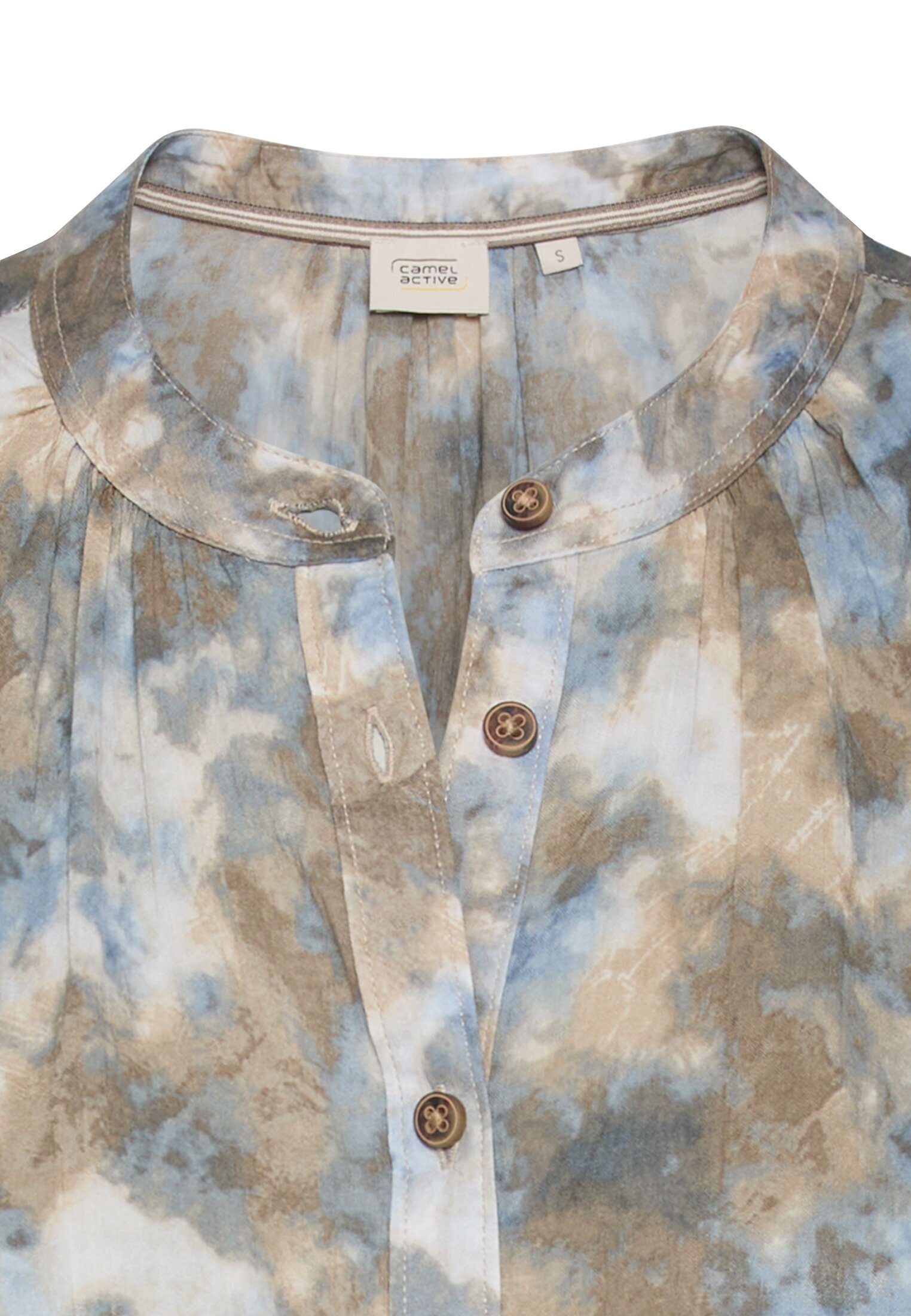 Baumwollbluse mit Raglanärmeln von Camelactive