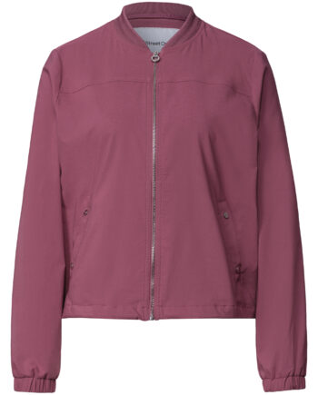 Langarm Blouson mit Zipper von Street one