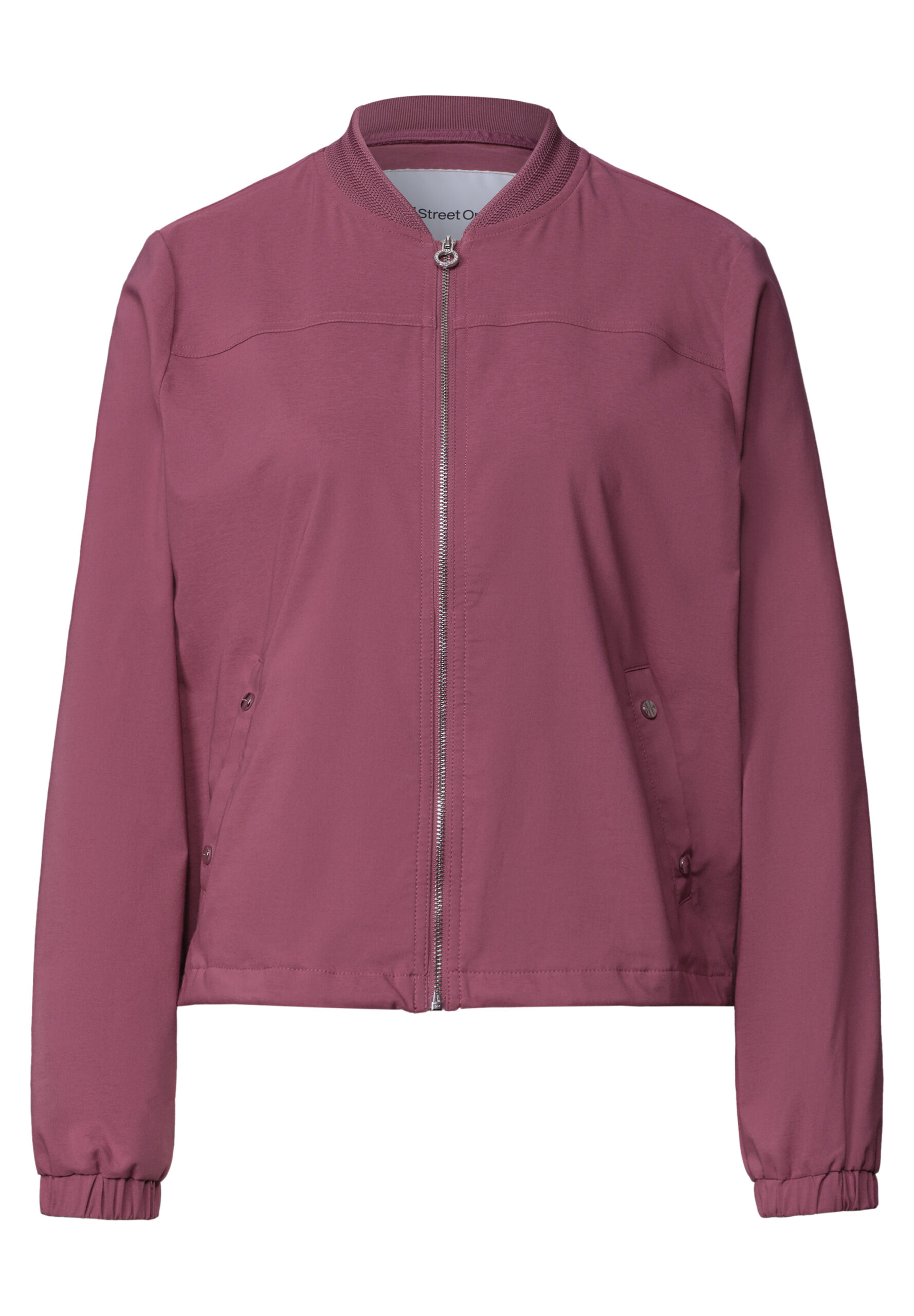 Langarm Blouson mit Zipper von Street one