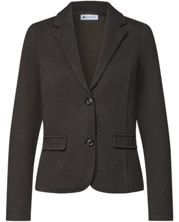 Basic Blazer mit Reverskragen und Dessin von Street one