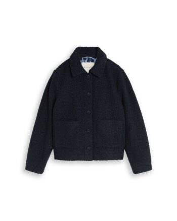 Bouclé Jacke mit Taschen von Tom Tailor
