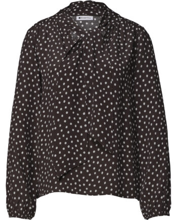 Langarm Bluse mit Schleifendetail von Street one