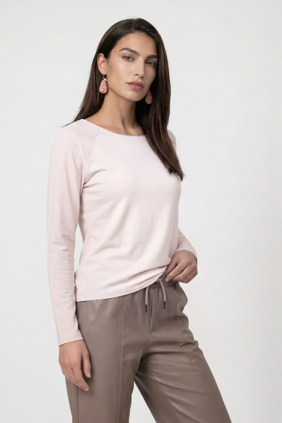 Basic-Langarmshirt von Monari