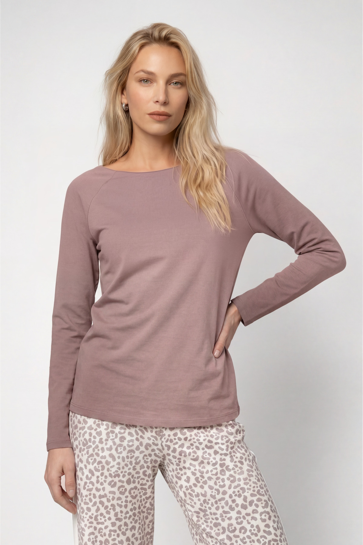 Basic-Langarmshirt von Monari