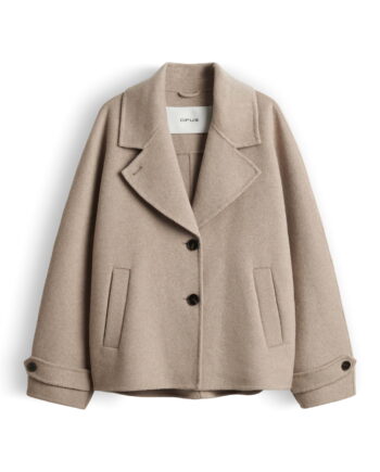 Cabanjacke aus doppellagige Wollqualität von Opus