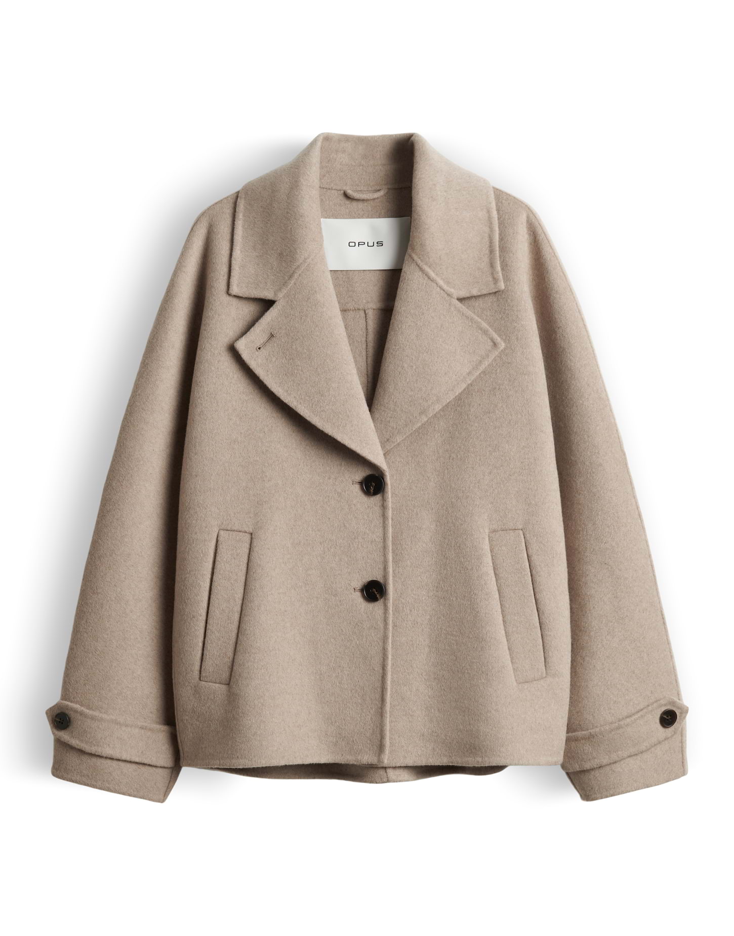 Cabanjacke aus doppellagige Wollqualität von Opus