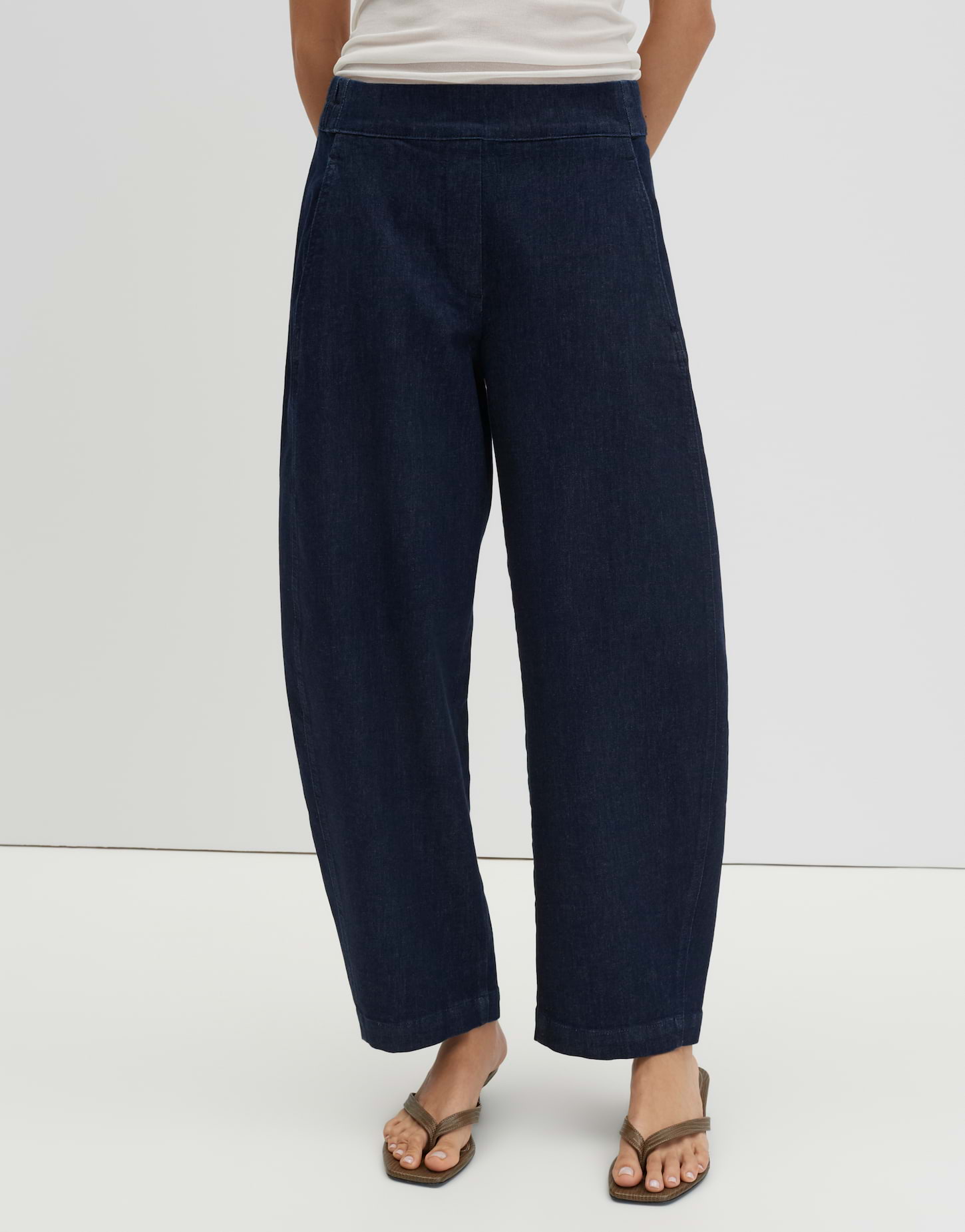 Barrel Jeans mit Komfortbund von Someday